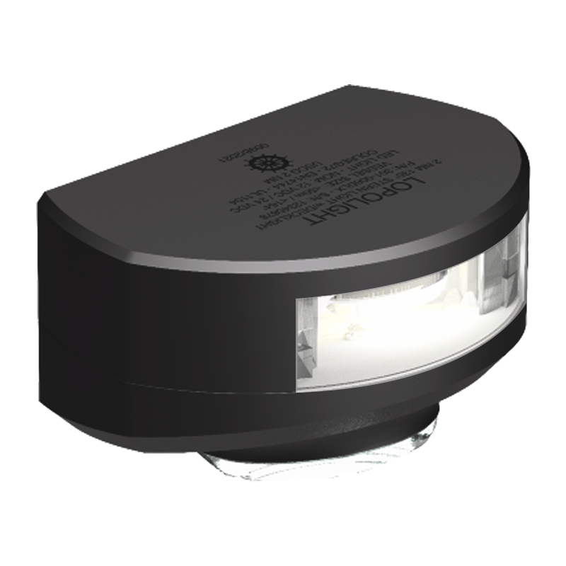 2nm stern light w/6W decklight , black anodized